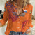 Custom Netherlands Football Women Casual Shirt Oranje Lion