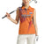 Custom Netherlands Football Women Sleeveless Polo Shirt Oranje Lion