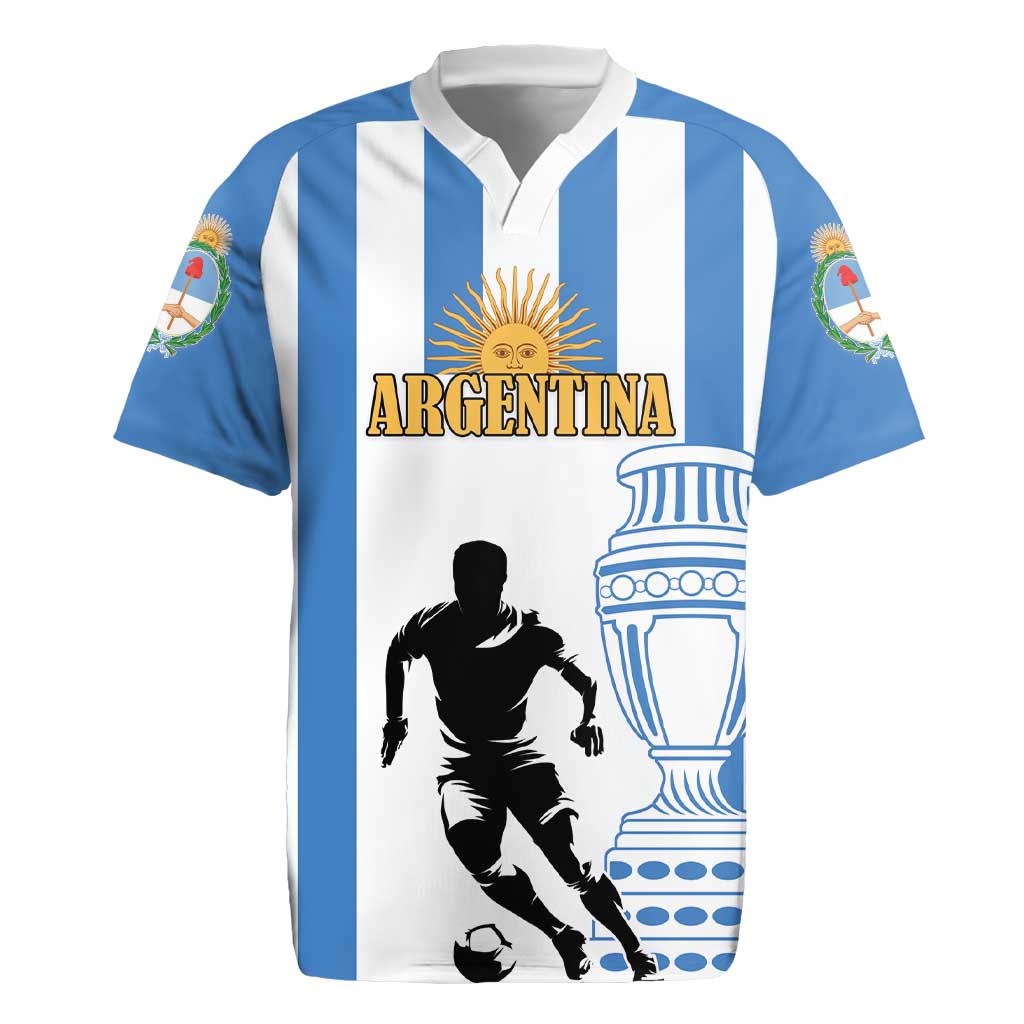 Custom Argentina Football Rugby Jersey We Are The Champions - Wonder Print Shop