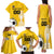 Custom Colombia Football Family Matching Tank Maxi Dress and Hawaiian Shirt Go Champions - Wonder Print Shop