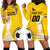 Custom Colombia Football Hoodie Dress Go Champions - Wonder Print Shop