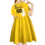 Custom Colombia Football Kid Short Sleeve Dress Go Champions - Wonder Print Shop