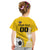 Custom Colombia Football Kid T Shirt Go Champions - Wonder Print Shop