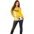 Custom Colombia Football Off Shoulder Sweater Go Champions - Wonder Print Shop