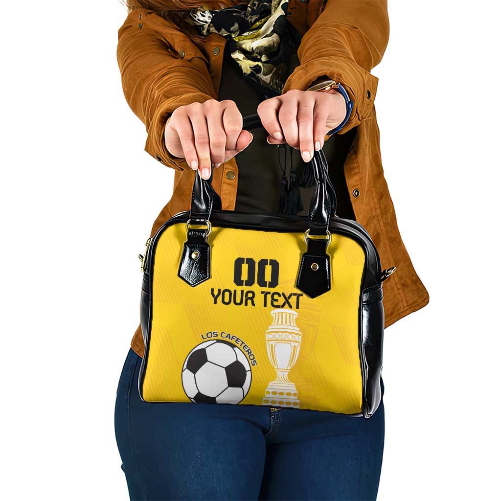 Custom Colombia Football Shoulder Handbag Go Champions