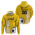 Custom Colombia Football Zip Hoodie Go Champions - Wonder Print Shop