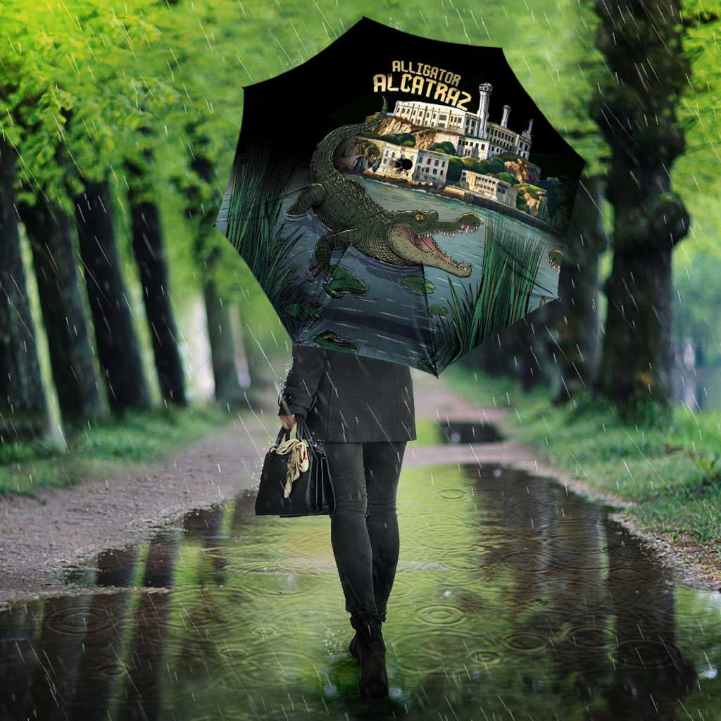 Everglades Alligator Alcatraz Florida Umbrella - Wonder Print Shop