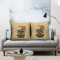 Alligator Alcatraz Prison Florida Everglades Pillow Cover - Wonder Print Shop