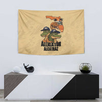 Alligator Alcatraz Prison Florida Everglades Tapestry - Wonder Print Shop