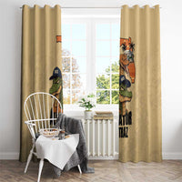 Alligator Alcatraz Prison Florida Everglades Window Curtain - Wonder Print Shop
