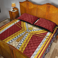 Victoria England Costume Quilt Bed Set - Wonder Print Shop