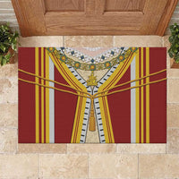 Victoria England Costume Rubber Doormat - Wonder Print Shop