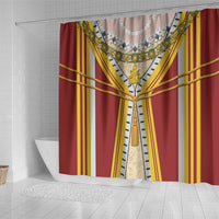 Victoria England Costume Shower Curtain - Wonder Print Shop