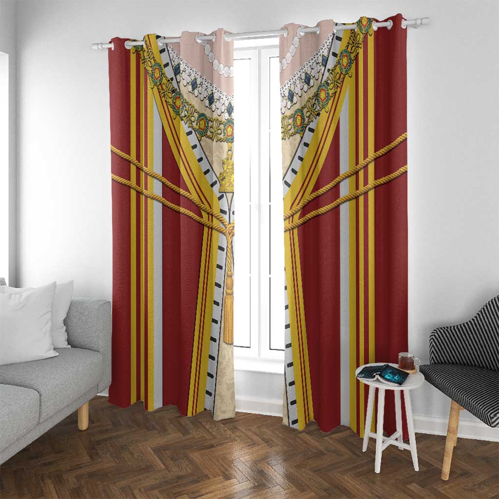 Victoria England Costume Window Curtain - Wonder Print Shop
