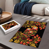 Russian Matryoshka Doll Puzzle Khokhloma Patterns - Wonder Print Shop