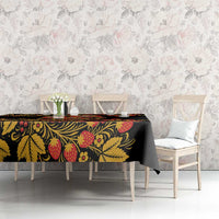 Russian Matryoshka Doll Tablecloth Khokhloma Patterns - Wonder Print Shop