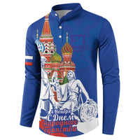 Russia National Unity Day Button Sweatshirt Minin And Pozharsky Monument - Wonder Print Shop