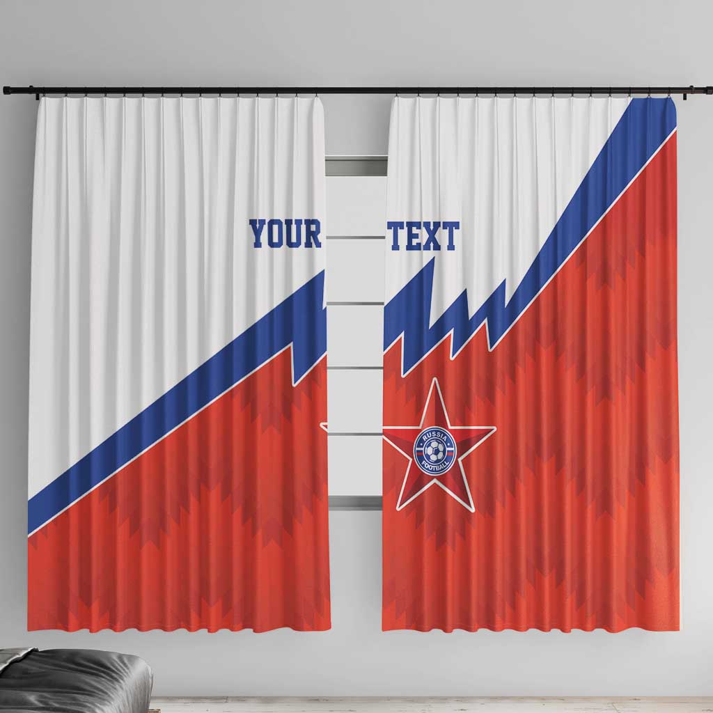 Personalized Russia Football Window Curtain The National Team Go Champion - Wonder Print Shop