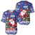 Honduras Santa Claus Christmas Baseball Jersey Christmas Tree With Flag Background - Wonder Print Shop