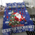 Honduras Santa Claus Christmas Bedding Set Christmas Tree With Flag Background - Wonder Print Shop