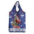 Honduras Santa Claus Christmas Grocery Bag Christmas Tree With Flag Background