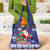 Honduras Santa Claus Christmas Grocery Bag Christmas Tree With Flag Background