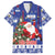 Honduras Santa Claus Christmas Hawaiian Shirt Christmas Tree With Flag Background - Wonder Print Shop