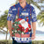 Honduras Santa Claus Christmas Hawaiian Shirt Christmas Tree With Flag Background - Wonder Print Shop