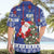 Honduras Santa Claus Christmas Hawaiian Shirt Christmas Tree With Flag Background - Wonder Print Shop