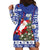 Honduras Santa Claus Christmas Hoodie Dress Christmas Tree With Flag Background - Wonder Print Shop