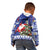 Honduras Santa Claus Christmas Kid Hoodie Christmas Tree With Flag Background - Wonder Print Shop