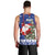 Honduras Santa Claus Christmas Men Tank Top Christmas Tree With Flag Background - Wonder Print Shop