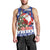 Honduras Santa Claus Christmas Men Tank Top Christmas Tree With Flag Background - Wonder Print Shop