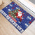 Honduras Santa Claus Christmas Rubber Doormat Christmas Tree With Flag Background - Wonder Print Shop