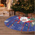 Honduras Santa Claus Christmas Tree Skirt Christmas Tree With Flag Background - Wonder Print Shop