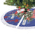 Honduras Santa Claus Christmas Tree Skirt Christmas Tree With Flag Background - Wonder Print Shop