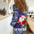 Honduras Santa Claus Christmas Women Casual Shirt Christmas Tree With Flag Background