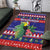 Belize Keel-billed Toucan Bird Christmas Area Rug Feliz Navidad With Knitted Christmas Pattern - Wonder Print Shop