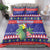 Belize Keel-billed Toucan Bird Christmas Bedding Set Feliz Navidad With Knitted Christmas Pattern - Wonder Print Shop