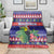 Belize Keel-billed Toucan Bird Christmas Blanket Feliz Navidad With Knitted Christmas Pattern