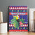 Belize Keel-billed Toucan Bird Christmas Canvas Wall Art Feliz Navidad With Knitted Christmas Pattern - Wonder Print Shop