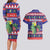 Belize Keel-billed Toucan Bird Christmas Couples Matching Long Sleeve Bodycon Dress and Hawaiian Shirt Feliz Navidad With Knitted Christmas Pattern - Wonder Print Shop