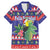 Belize Keel-billed Toucan Bird Christmas Family Matching Mermaid Dress and Hawaiian Shirt Feliz Navidad With Knitted Christmas Pattern - Wonder Print Shop