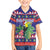 Belize Keel-billed Toucan Bird Christmas Family Matching Off The Shoulder Long Sleeve Dress and Hawaiian Shirt Feliz Navidad With Knitted Christmas Pattern - Wonder Print Shop