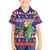 Belize Keel-billed Toucan Bird Christmas Family Matching Off Shoulder Short Dress and Hawaiian Shirt Feliz Navidad With Knitted Christmas Pattern - Wonder Print Shop