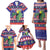 Belize Keel-billed Toucan Bird Christmas Family Matching Puletasi and Hawaiian Shirt Feliz Navidad With Knitted Christmas Pattern - Wonder Print Shop