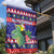 Belize Keel-billed Toucan Bird Christmas Garden Flag Feliz Navidad With Knitted Christmas Pattern - Wonder Print Shop