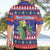 Belize Keel-billed Toucan Bird Christmas Hawaiian Shirt Feliz Navidad With Knitted Christmas Pattern - Wonder Print Shop