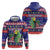 Belize Keel-billed Toucan Bird Christmas Hoodie Feliz Navidad With Knitted Christmas Pattern - Wonder Print Shop