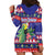 Belize Keel-billed Toucan Bird Christmas Hoodie Dress Feliz Navidad With Knitted Christmas Pattern - Wonder Print Shop